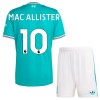 Oficiální Fotbalový Dres Liverpool Mac Allister 10 Třetí 2025-26 pro Děti
